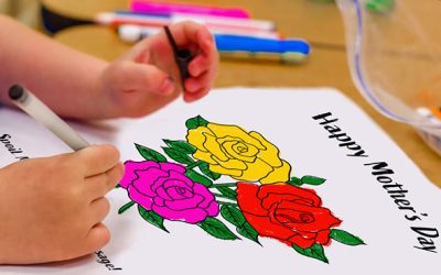 Mother’s Day Coloring Card